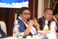 Ribka Haluk (Wamendagri) dalam forum strategis Side Meeting di Bali