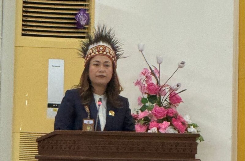 Ketua Fraksi Partai Demokrat DPRK Mimika, Dessy Putrika, soroti penyelesaian mogok kerja Karyawan PTFI