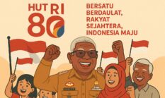 Peringatan HUT RI Ke-80 : Ini Imbauan Resmi Bupati Mimika