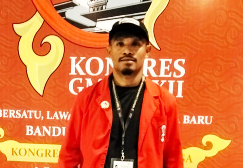 Kristoforus Toffy, Ketua GMNI Mimika