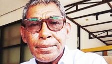 Norman Ditubun, Kepala Kampung Nawaripi yang juga merupakan Ketua Komite SMA Negeri 1 Mimika