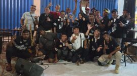 Komunitas Musik Timika (KMT) menggelar kegiatan berbagi takjil 